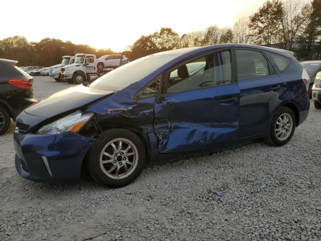 JTDZN3EU6E3304820 - 2014 TOYOTA PRIUS V BLUE photo 1