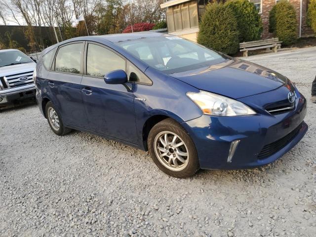 JTDZN3EU6E3304820 - 2014 TOYOTA PRIUS V BLUE photo 4