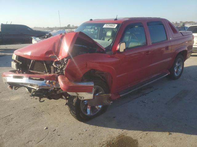 3GNEC12Z25G279279 - 2005 CHEVROLET AVALANCHE C1500 RED photo 1