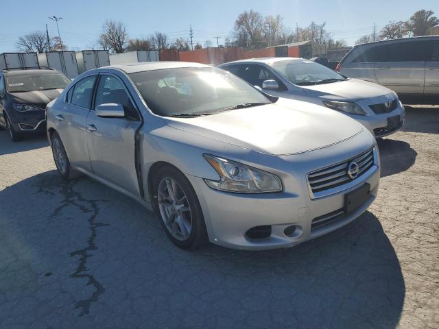 1N4AA5AP7CC833152 - 2012 NISSAN MAXIMA S SILVER photo 4