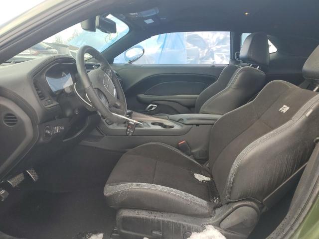 2C3CDZFJ8PH543595 - 2023 DODGE CHALLENGER R/T SCAT PACK GREEN photo 7