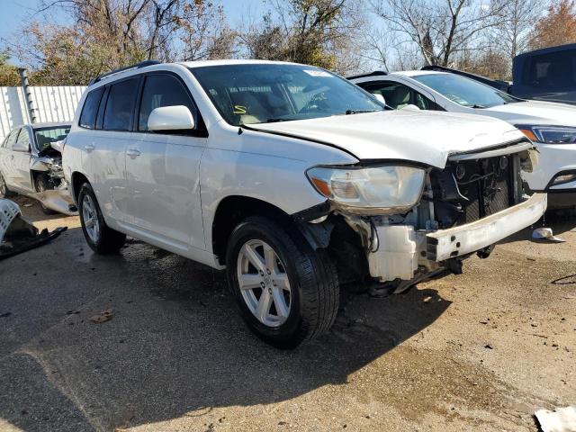 5TDZK3EH1AS001920 - 2010 TOYOTA HIGHLANDER WHITE photo 4