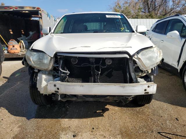 5TDZK3EH1AS001920 - 2010 TOYOTA HIGHLANDER WHITE photo 5