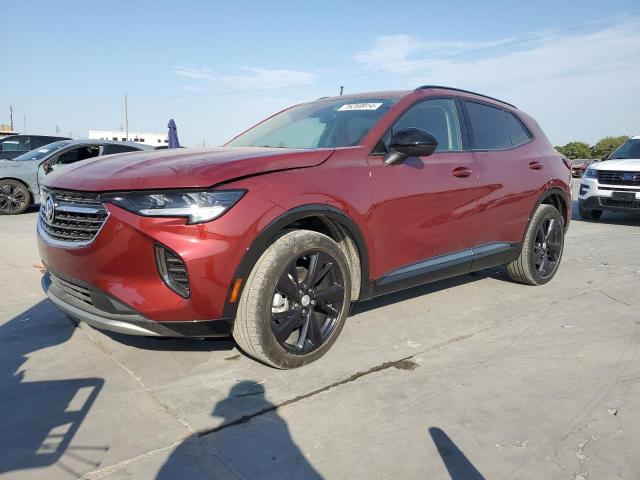 LRBFZNR42MD056229 - 2021 BUICK ENVISION ESSENCE მუქწითელი ფოტო 1