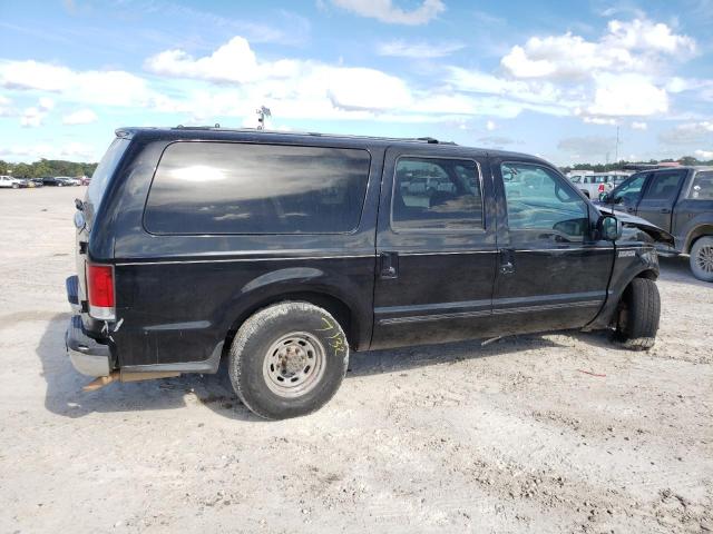 1FMNU40L8YEA54006 - 2000 FORD EXCURSION XLT BLACK photo 3