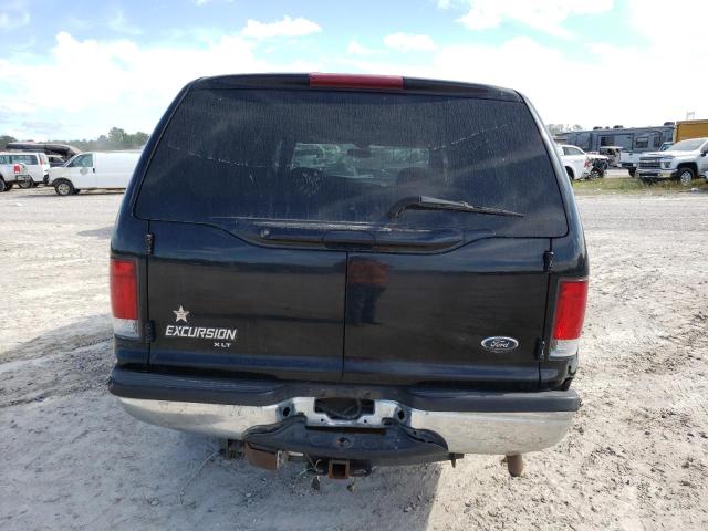 1FMNU40L8YEA54006 - 2000 FORD EXCURSION XLT BLACK photo 6