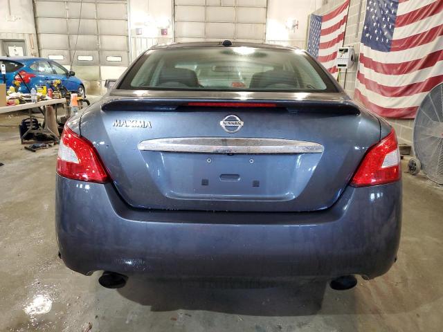 1N4AA5APXAC813619 - 2010 NISSAN MAXIMA S BLUE photo 6