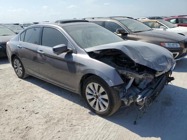 1HGCR3F84EA023950 - 2014 HONDA ACCORD EXL SILVER photo 4