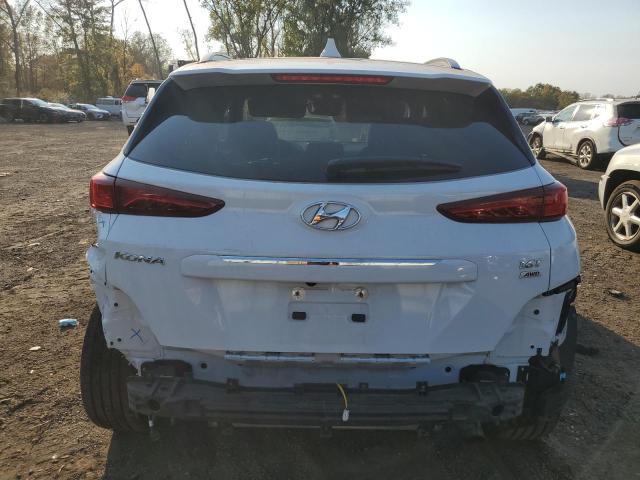 KM8K3CA51LU466606 - 2020 HYUNDAI KONA LIMITED WHITE photo 6