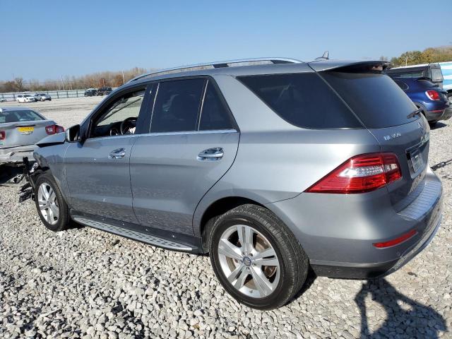 4JGDA5HB3EA349524 - 2014 MERCEDES-BENZ ML 350 4MATIC SILVER photo 2
