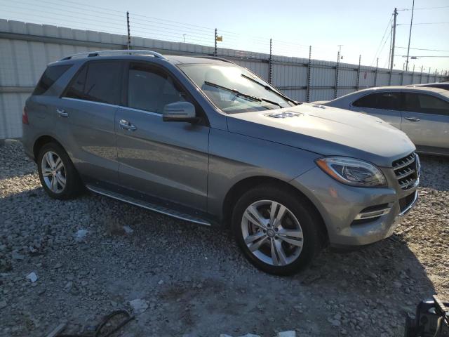 4JGDA5HB3EA349524 - 2014 MERCEDES-BENZ ML 350 4MATIC SILVER photo 4