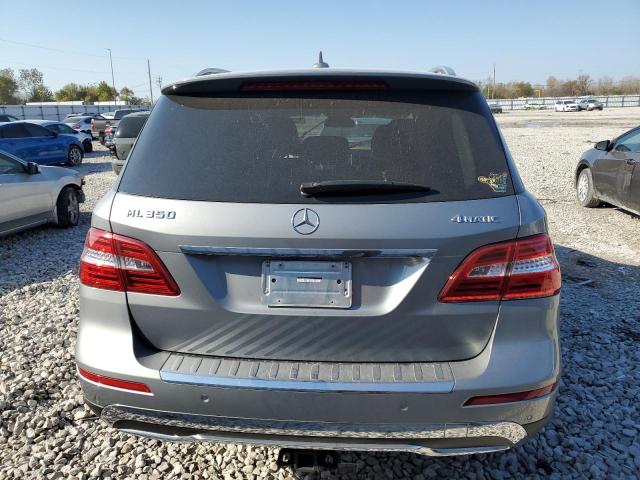 4JGDA5HB3EA349524 - 2014 MERCEDES-BENZ ML 350 4MATIC SILVER photo 6