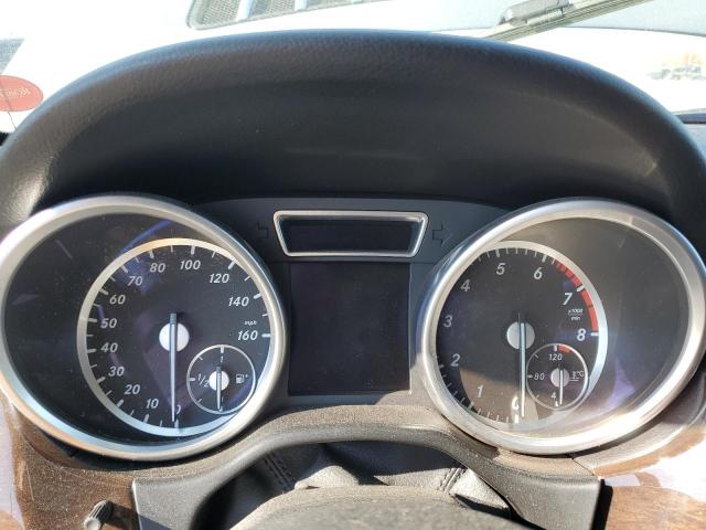 4JGDA5HB3EA349524 - 2014 MERCEDES-BENZ ML 350 4MATIC SILVER photo 9