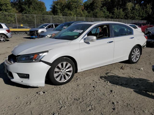 1HGCR2F86EA163279 - 2014 HONDA ACCORD EXL 白色 照片 1