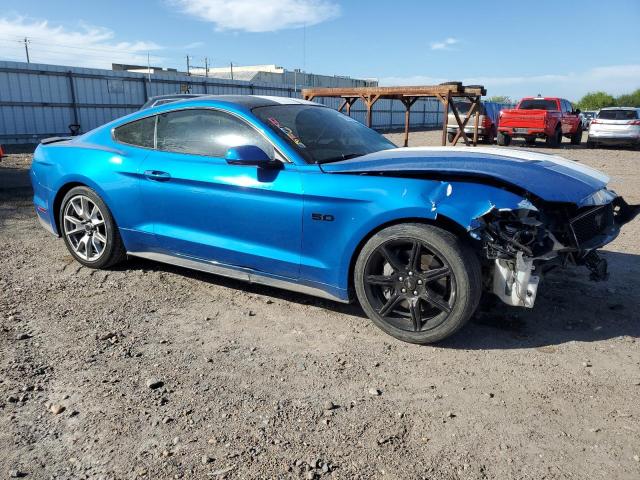 1FA6P8CFXK5163223 - 2019 FORD MUSTANG GT BLUE photo 4