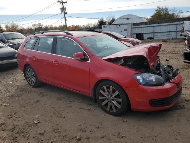 3VWML7AJ3EM608234 - 2014 VOLKSWAGEN JETTA TDI RED photo 4