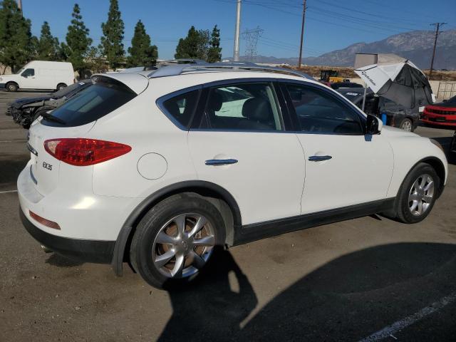 JNKAJ09E28M304496 - 2008 INFINITI EX35 BASE WHITE photo 3