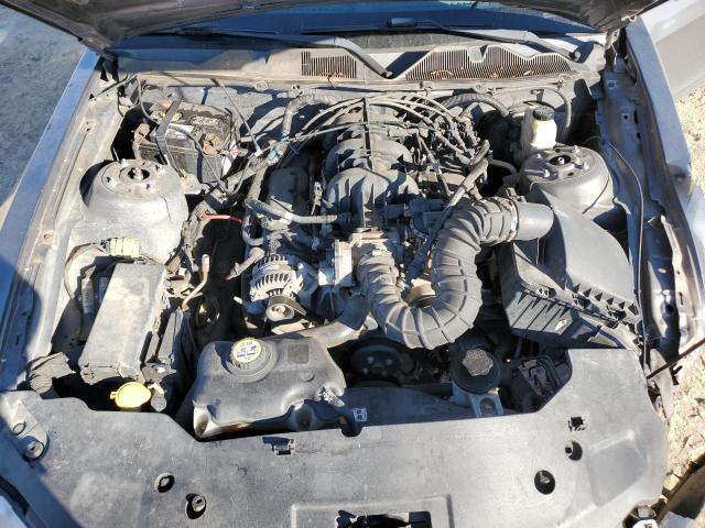 1ZVBP8AN0A5108651 - 2010 FORD MUSTANG GRAY photo 11