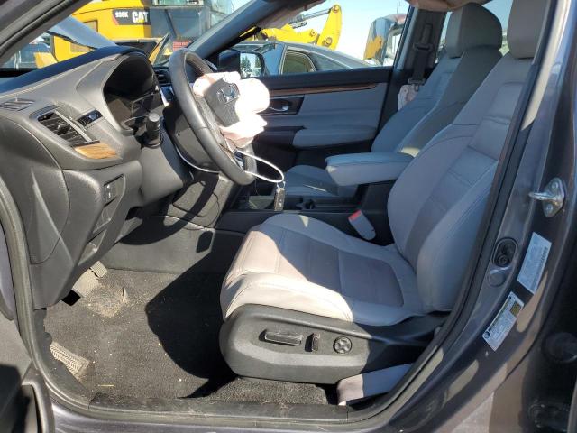 5J6RW2H88JA002516 - 2018 HONDA CR-V EXL GRAY photo 7