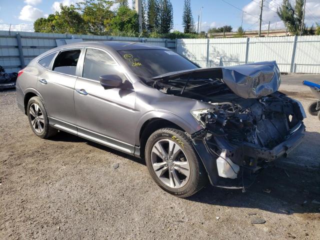 5J6TF1H50FL001149 - 2015 HONDA CROSSTOUR EXL GRAY photo 4