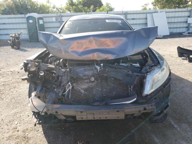 5J6TF1H50FL001149 - 2015 HONDA CROSSTOUR EXL ნაცრისფერი ფოტო 5