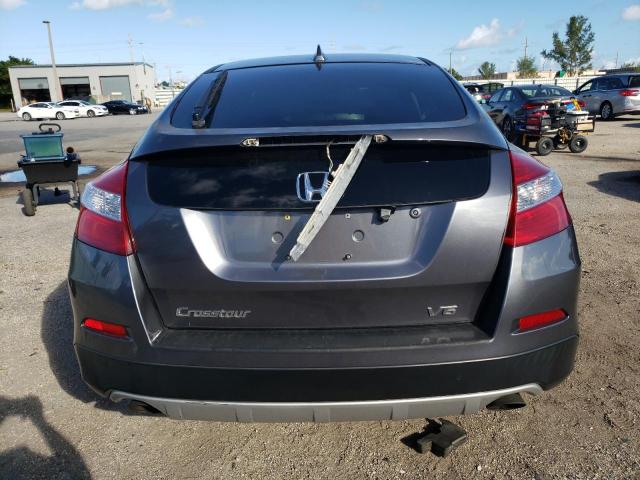 5J6TF1H50FL001149 - 2015 HONDA CROSSTOUR EXL ნაცრისფერი ფოტო 6