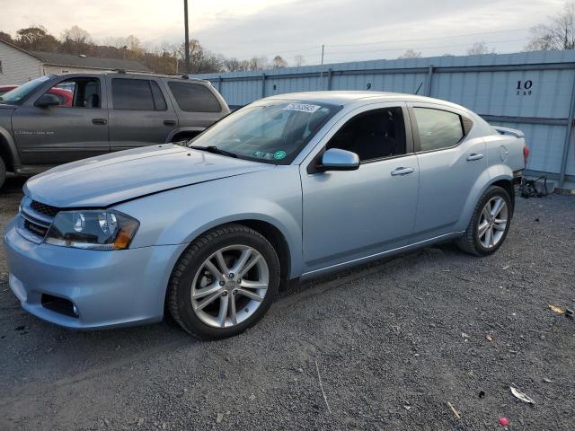 1C3CDZCG9DN508527 - 2013 DODGE AVENGER SXT BLUE photo 1