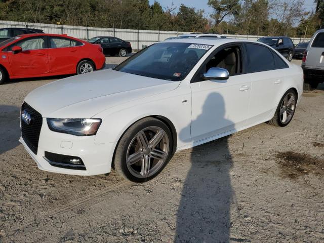 WAUBGAFL0DA061857 - 2013 AUDI S4 PREMIUM PLUS WHITE photo 1