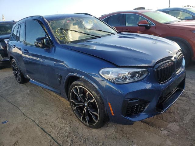 5YMTS0C02L9C47923 - 2020 BMW X3 M COMPETITION BLUE photo 4