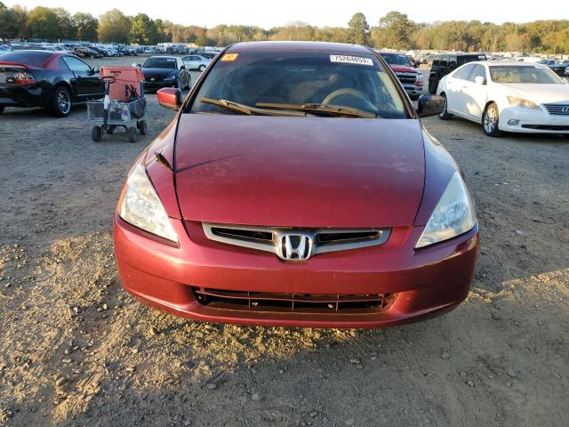 1HGCM56653A037250 - 2003 HONDA ACCORD EX BURGUNDY photo 5