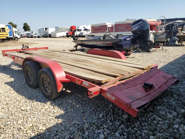 1J9W72029MJ507326 - 2021 UTILITY TRAILER Կարմիր լուսանկար 3