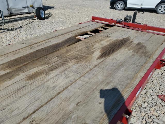 1J9W72029MJ507326 - 2021 UTILITY TRAILER Կարմիր լուսանկար 5