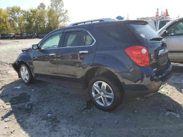 2GNALDEK2F6421934 - 2015 CHEVROLET EQUINOX LTZ BLUE photo 2