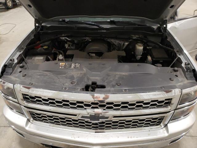 1GCVKREC4FZ157820 - 2015 CHEVROLET 1500 K1500 LT GRAY photo 11