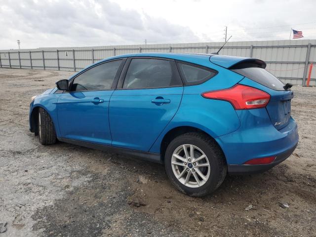 1FADP3K21HL205646 - 2017 FORD FOCUS SE BLUE photo 2