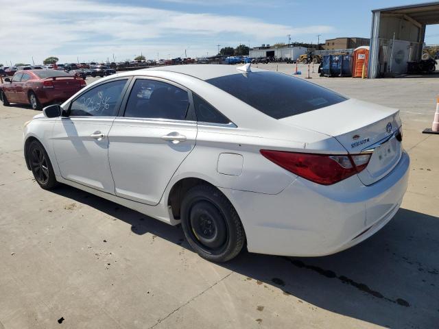 5NPEB4ACXBH264882 - 2011 HYUNDAI SONATA GLS WHITE photo 2