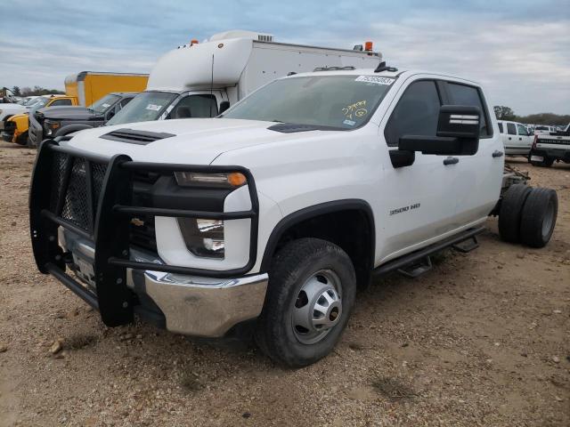 1GB4YSE78MF245194 - 2021 CHEVROLET SILVERADO K3500 WHITE photo 1