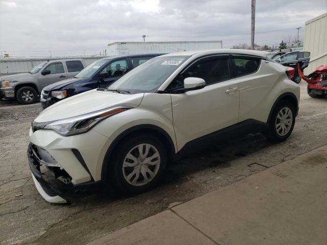 JTNKHMBX9L1072344 - 2020 TOYOTA C-HR XLE WHITE photo 1