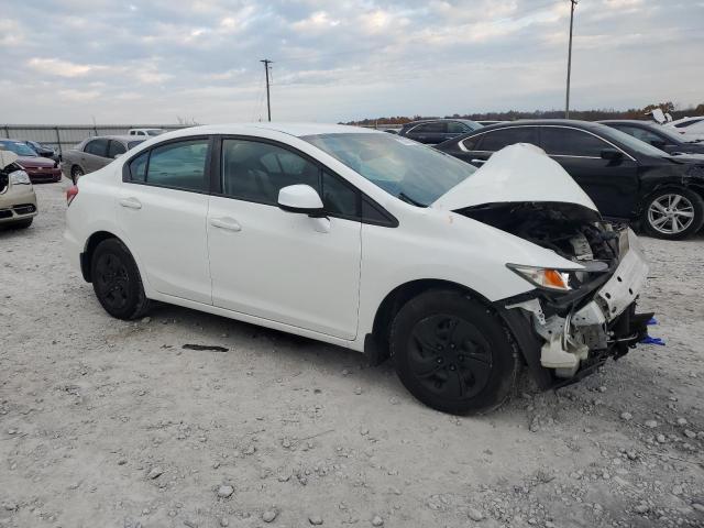 19XFB2F53EE032765 - 2014 HONDA CIVIC LX WHITE photo 4