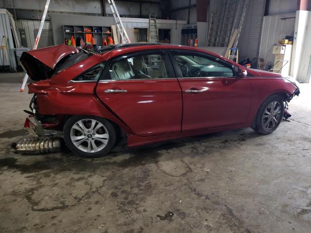 5NPEC4ACXCH462019 - 2012 HYUNDAI SONATA SE RED photo 3