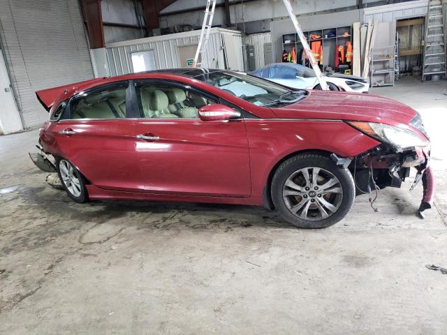 5NPEC4ACXCH462019 - 2012 HYUNDAI SONATA SE RED photo 4