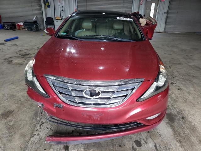 5NPEC4ACXCH462019 - 2012 HYUNDAI SONATA SE RED photo 5