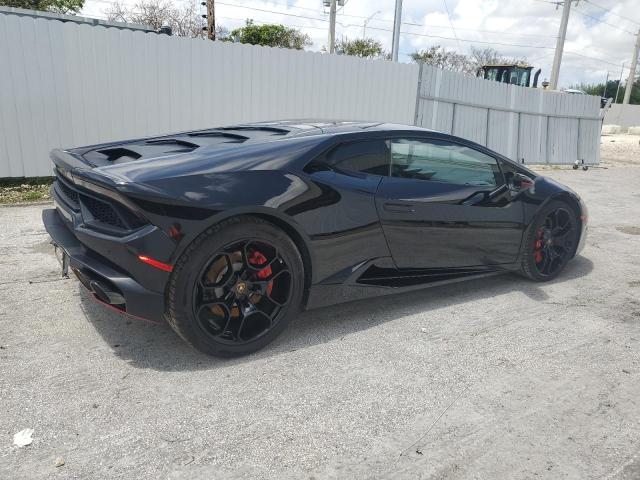 ZHWUC2ZF8KLA12081 - 2019 LAMBORGHINI HURACAN BLACK photo 3