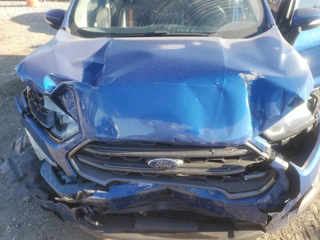 MAJ6P1CL9JC200429 - 2018 FORD ECOSPORT SES BLUE photo 11