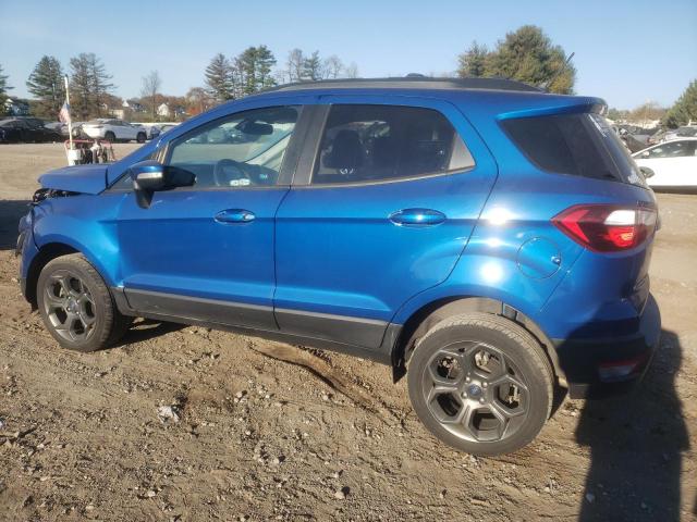 MAJ6P1CL9JC200429 - 2018 FORD ECOSPORT SES BLUE photo 2