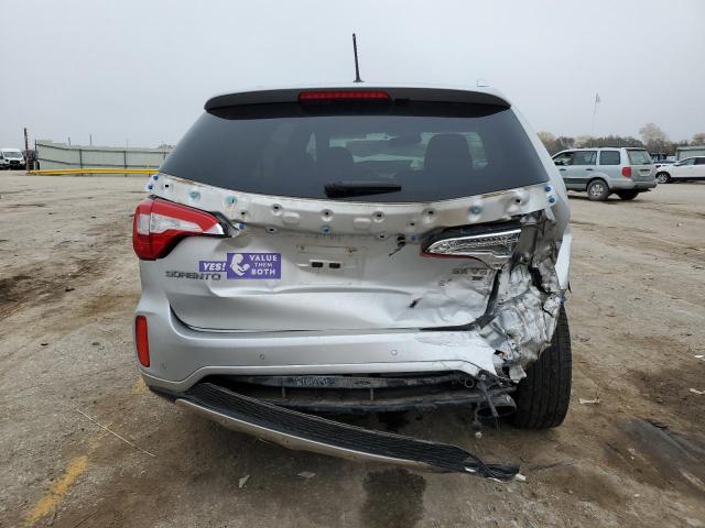 5XYKW4A78EG537131 - 2014 KIA SORENTO SX SILVER photo 6