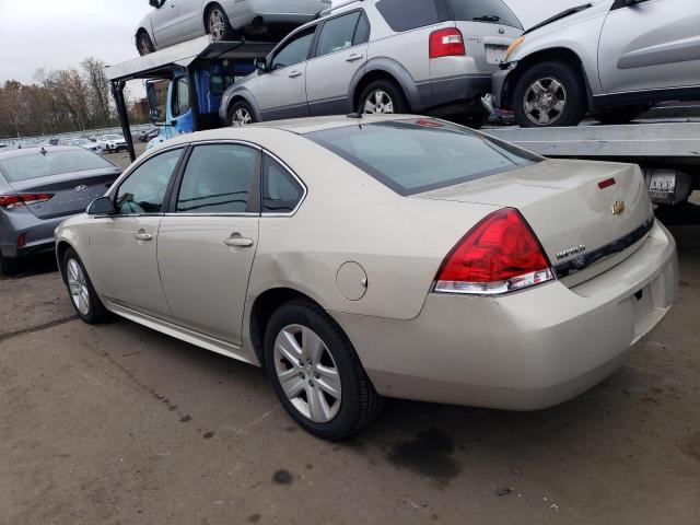 2G1WA5EN4A1235489 - 2010 CHEVROLET IMPALA LS BEIGE photo 2