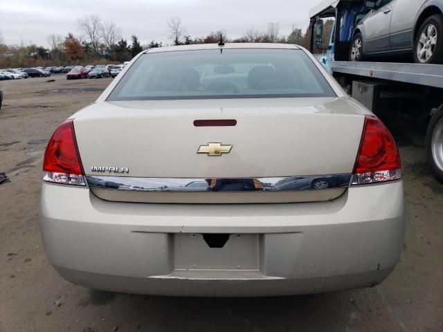 2G1WA5EN4A1235489 - 2010 CHEVROLET IMPALA LS BEIGE photo 6