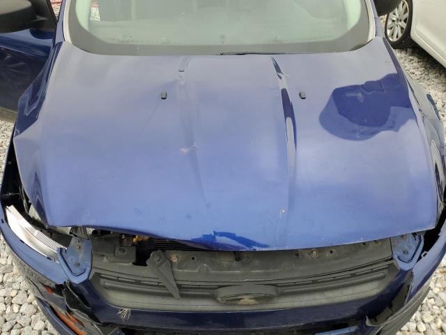 1FMCU0F77EUC59196 - 2014 FORD ESCAPE S BLUE photo 11