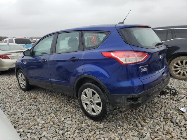 1FMCU0F77EUC59196 - 2014 FORD ESCAPE S BLUE photo 2